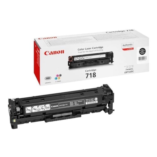 CANON Laser Toner 718 Svart