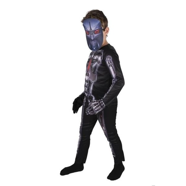 Barnens Halloweenkostym - LITEN CLOWN - Skelettrobot - Lätt - Bekväm - Polyester