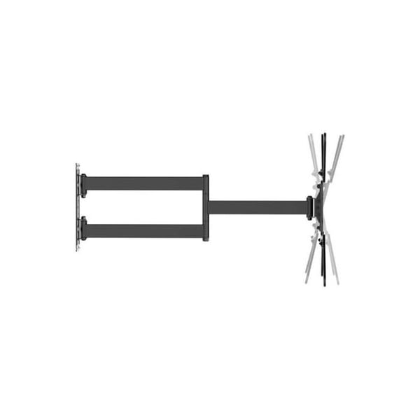 Väggfäste AISENS WT65TSLE-383 Svängbart Tiltbart Justerbart 23-65" 35kg VESA 400x400mm Svart Stål