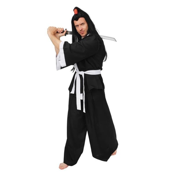 Kimono kostym - LILLA CLOWN - LILLA CLOWN - Svart - Storlek S/M - Vuxen