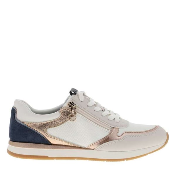 Sneakers med platt klack
