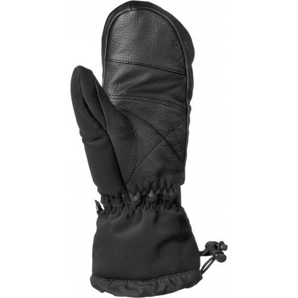 Skidhandskar - REUSCH - Yeta - Svart - Polyesterfoder - Handflata i syntetläder