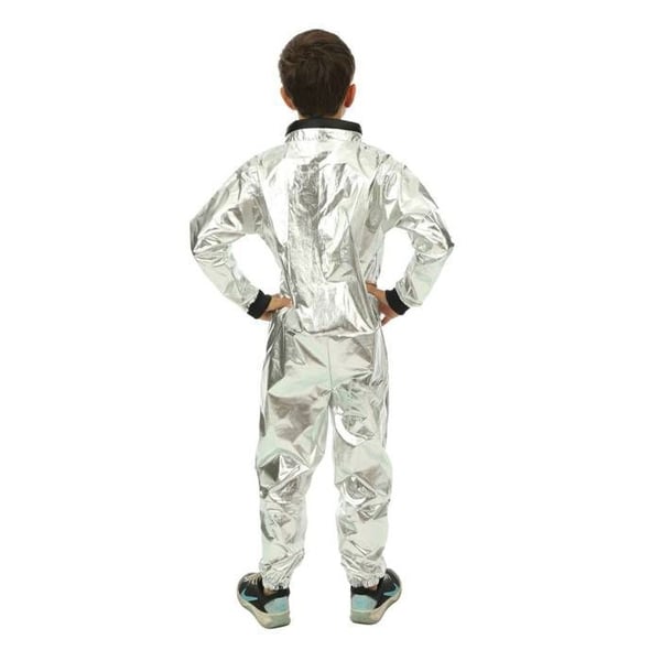 Barn Astronautkostym - PTIT CLOWN - Karneval, Halloween, Cosplay - Silver