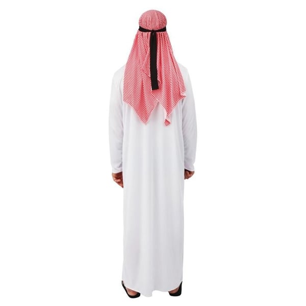 Sheikh-kostym - LITEN CLOWN - 24216 - Vit - Storlek L/XL - Vuxen (Karneval/Halloween)
