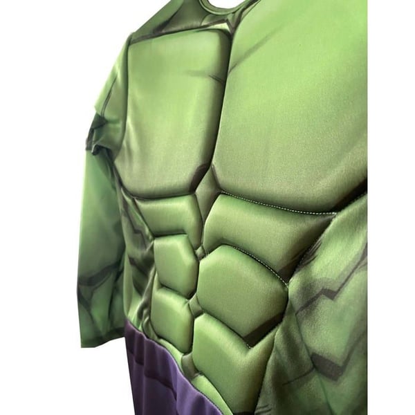 DÉGUISEMENT LUXE HULK REMBOURRÉ GARÇON 5/6 ÅR Grön, Anis, Mint, Vatten