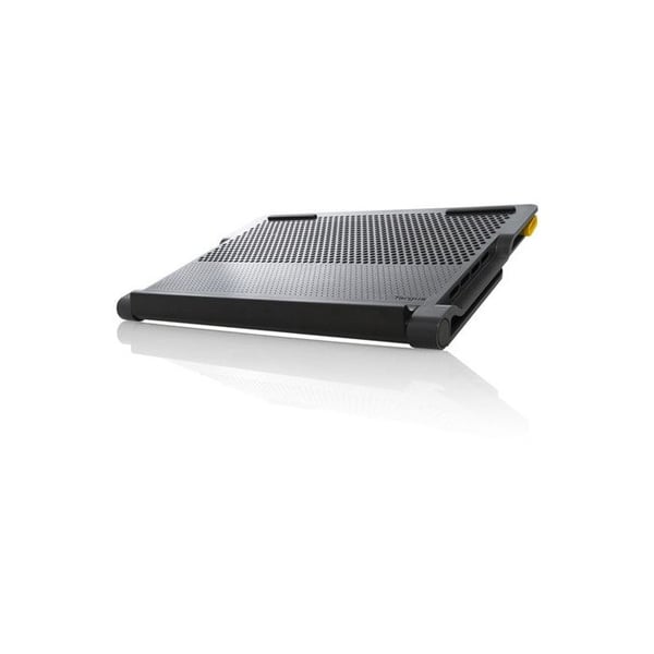 Ventileret støtte til computer - TARGUS - Chill Mat + - 4 USB 2.0 porte - Sort - 2 blæsere