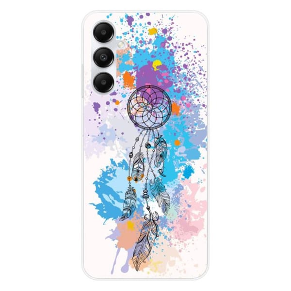 Siliconfodral med tryck - 1001 skal - Samsung Galaxy A05S - Flerfärgad - Drömfångare - Halvstyv