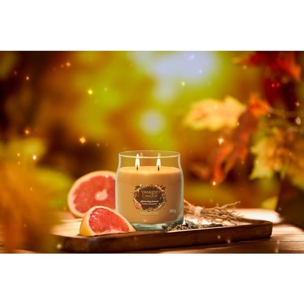 Medelvärdesljus - Gult Glas - Yankee Candle - 2653147E