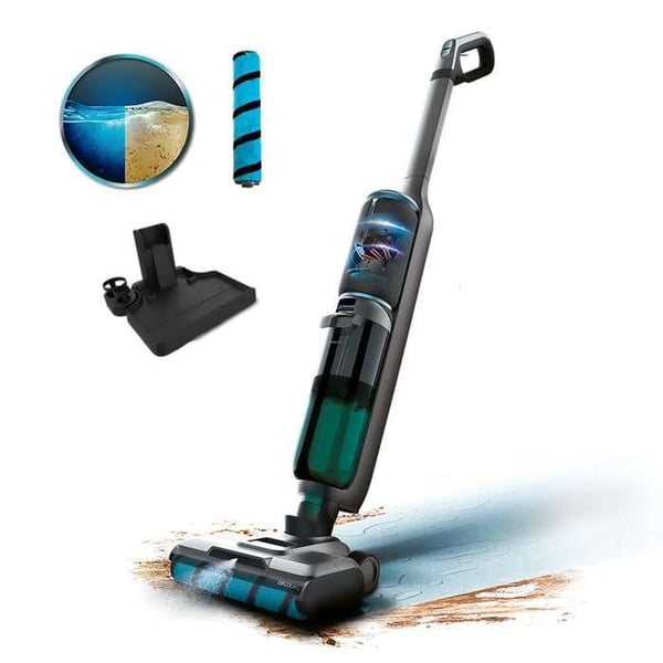 Cecotec Sähkösuulake FreeGo Wash&Vacuum Spray. 250 W, pesee ja imuroi, käyttöaika 35 min, kostea rulla Jalisco