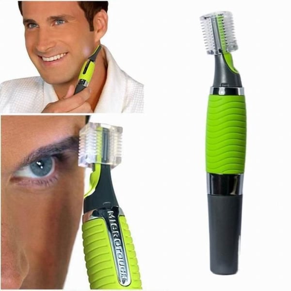 Kingwing® näs- och örontrimmer i rostfritt stål med LED för män och kvinnor