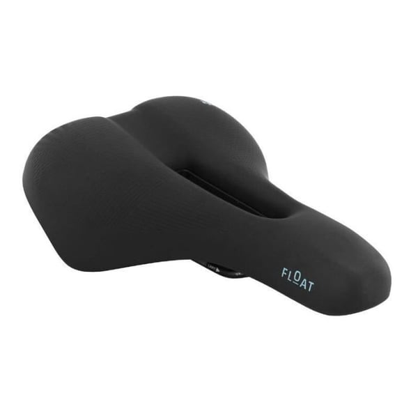 Anatomisk sadel med centralt hul i memory foam SELLE ROYAL Freeway Fit Moderate - sort