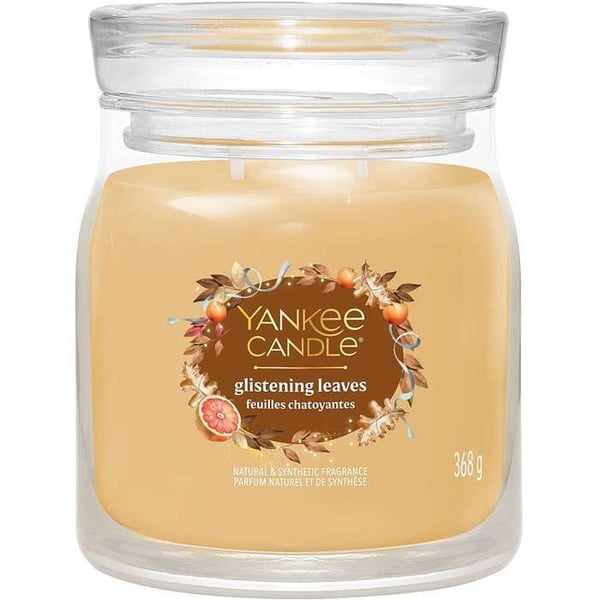 Medelvärdesljus - Gult Glas - Yankee Candle - 2653147E