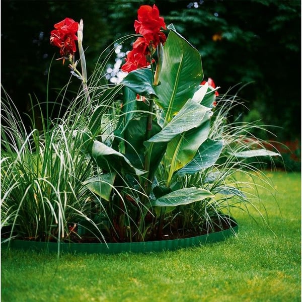 Gräsmattkant - GARDENA - 9m x 20cm - Högkvalitativ plast - Svart
