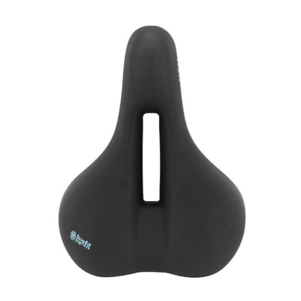 Anatomisk sadel med centralt hul i memory foam SELLE ROYAL Freeway Fit Moderate - sort