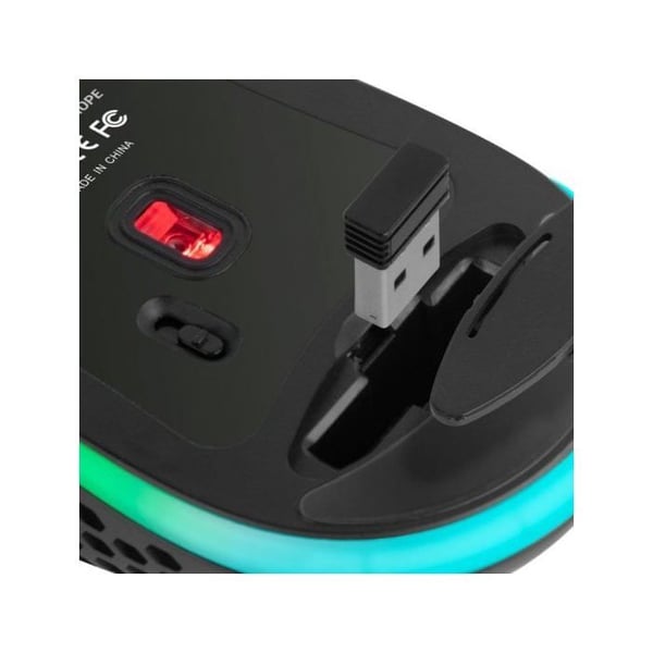 Souris Gaming - MARSGAMING - MMW3 - Trådlös - RGB Flöde - 3200 DPI - Ultralätt