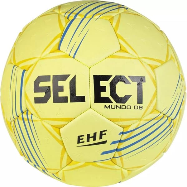 Ballon Handball - SELECT - Mundo DB V24 - Färg Gul - Mixad - Vuxen