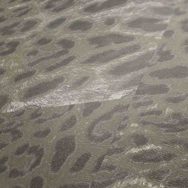 A.S. Creation Öken Lodge 385232 Non-woven tapet leopard 0,53 m x 10,05 m Grå