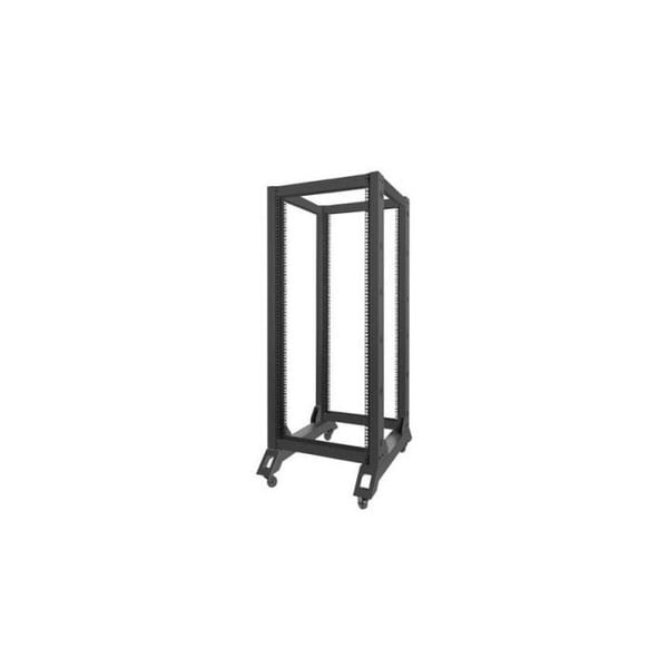 Fristående rack Lanberg OR01-6827-B 27U 600kg 800x600mm Svart lätt montering
