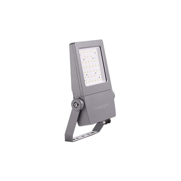 LED-projektor 150 W 4000 K 21000 Lm 220 - 240 V Ip66 Ik08 Ral7037 Kall Ljus
