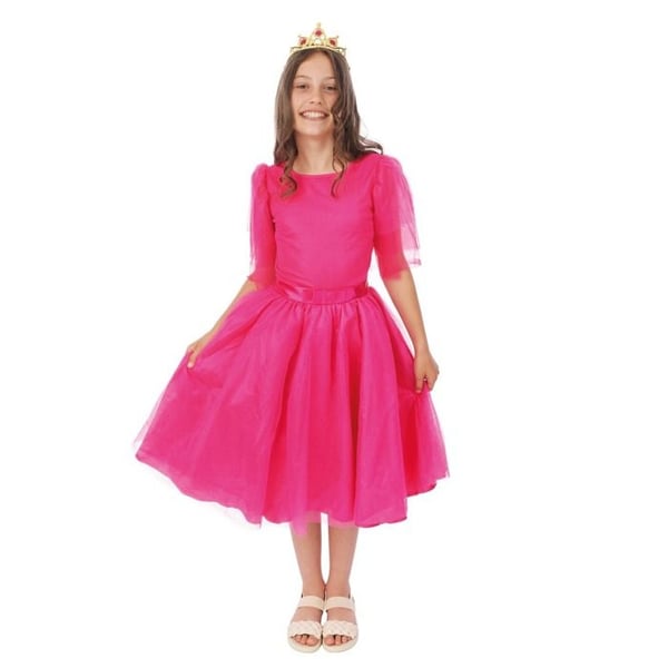 Lyxig prinsesskostym - PTIT CLOWN - PTIT CLOWN - Rosa - 5-6 år - Barn