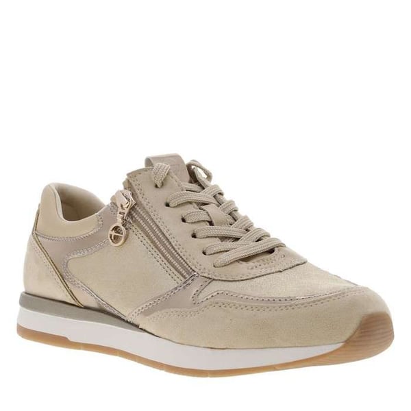 Sneakers med platt klack