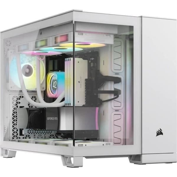PC-chassi - CORSAIR - CC-9011268-WW - 2500X - Vit