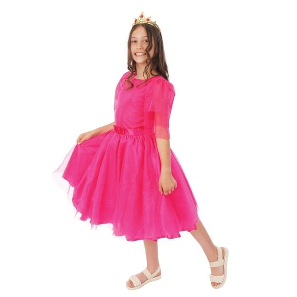 Lyxig prinsesskostym - PTIT CLOWN - PTIT CLOWN - Rosa - 5-6 år - Barn
