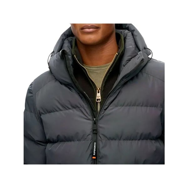 Doudoune Superdry Herr Essential Svart Polyester