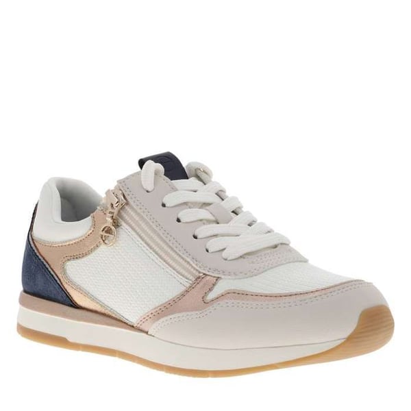 Sneakers med platt klack