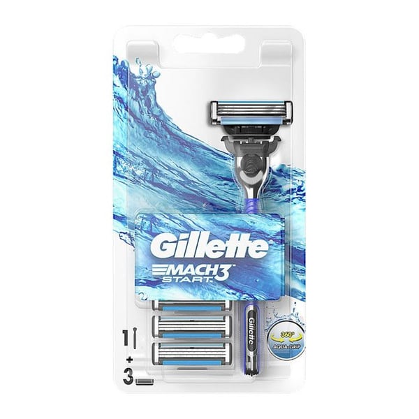 Razor - GILLETTE - Mach3 Start - 2 Refills - Optimal comfort - For adult men