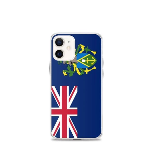 Mobilskal - PIXELFORMA - Flagga för Pitcairnöarna - Kompatibel med iPhone 12 mini - Mjuk - Hållbar