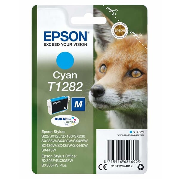 Gul bläckpatron - Epson - Kapacitet 3,5 ml - T1634 - Kompatibel med Epson - Bläckstråleskrivare - 1-Pack