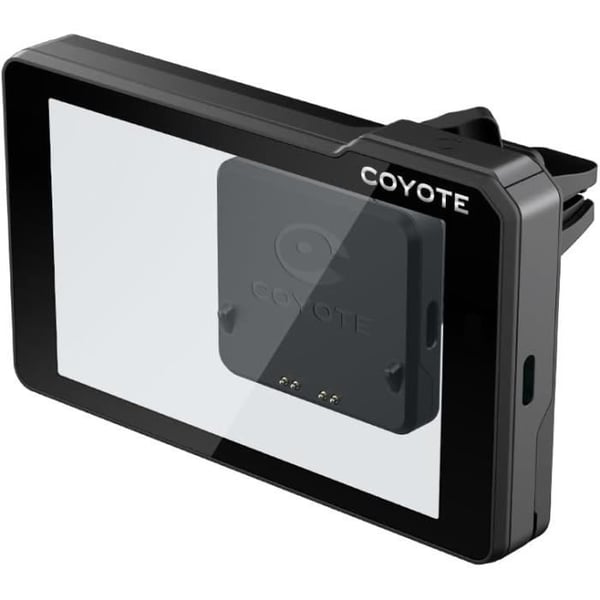 Magnetisk laddningsstöd - GENERIC - Coyote Max - Ventilationsgaller - 360° kulled - Svart