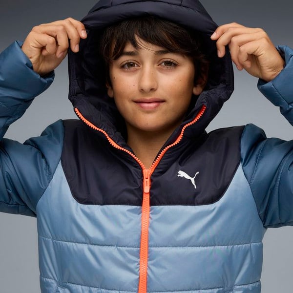 Puma Essential barnjacka med huva