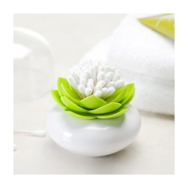 Sortiment Q-tips Lotus burk lotusblomma rosa