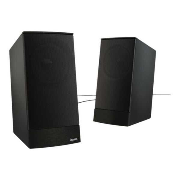 PC-högtalare - HAMA Sonic LS-208 - 8W - Kabelansluten - Svart