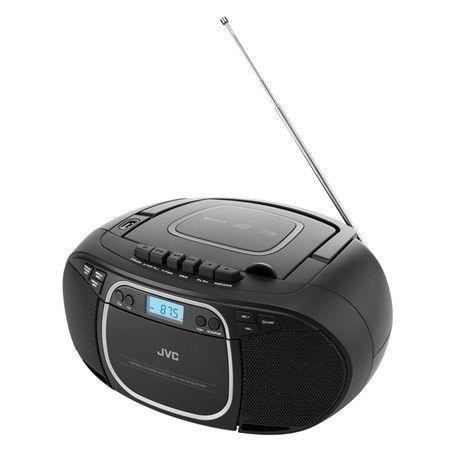 Radio CD - JVC - RCE451B - Bluetooth - USB - Sort
