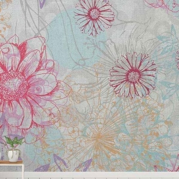 A.S. Creation Tapetkollektion Atelier 47 DD117695 Skog &amp; Växter Rosa