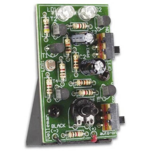 Kit med LED WADDA WSL148 Dual-super-brillanta blinkande röda lampor