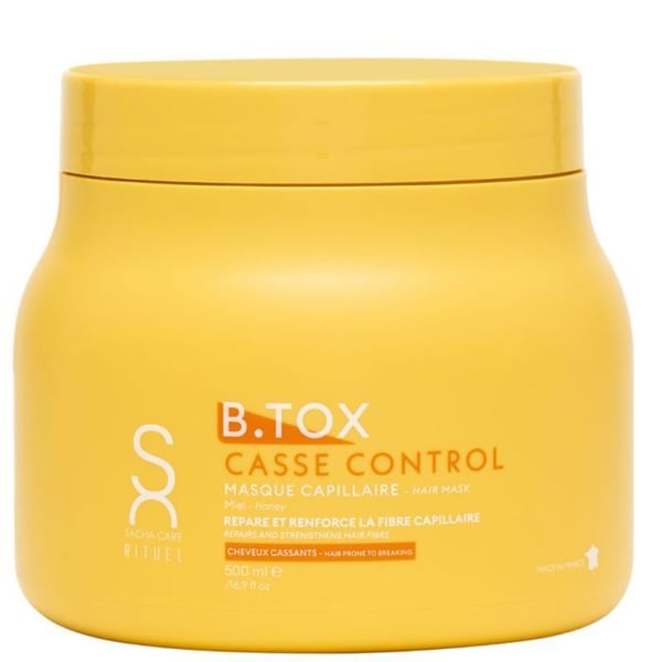 Hårmask - Casse Control - Honung - 500ml - Skadade hår