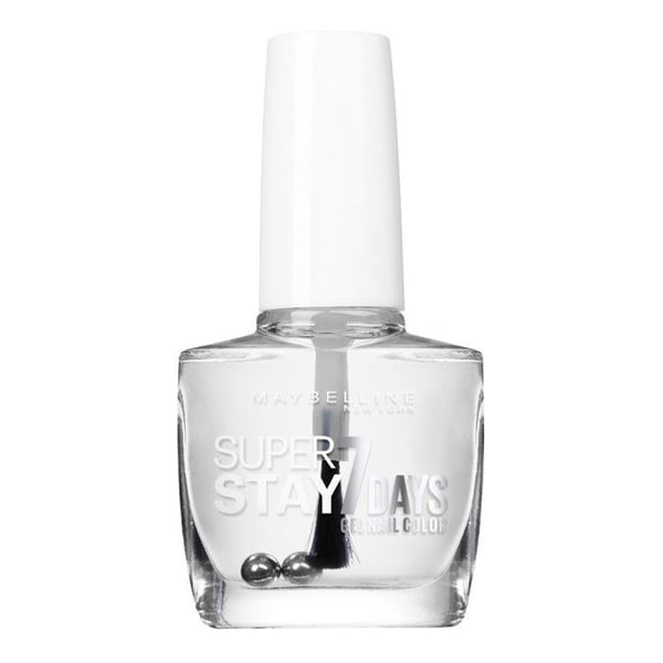 Nagellack - MAYBELLINE NEW YORK - Superstay 7 Days N°25 - Transparent Bas - 10ml - Intensiv Glans