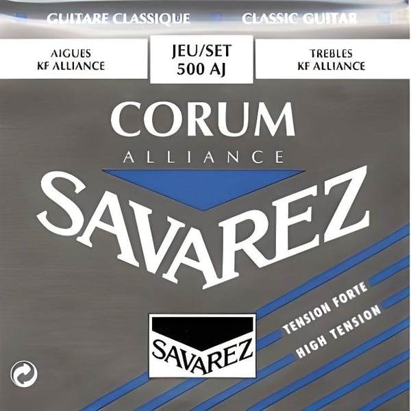 Klassisk guitar strenge - SAVAREZ - Høj træk