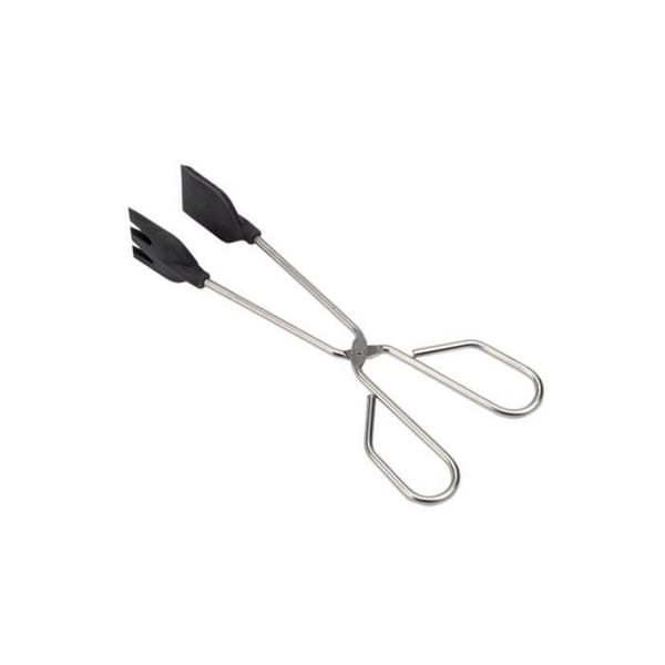 Tång i rostfritt stål. med nylonskyffel 30cm