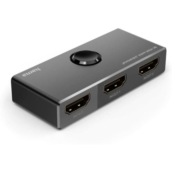 HDMI-växlar - Hama - 8K - Bidirektionell - Ultra HD - 10 års garanti