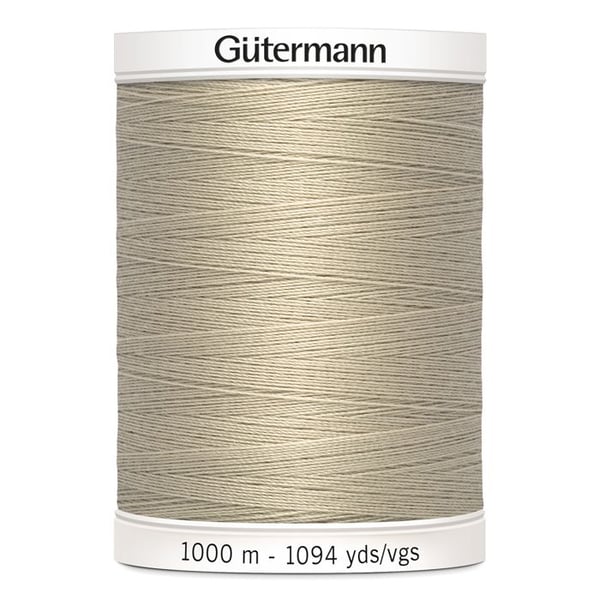 Förpackning med 5 spolar Polyestertråd 1000m Gutermann ref 701939 - Att 722 - os