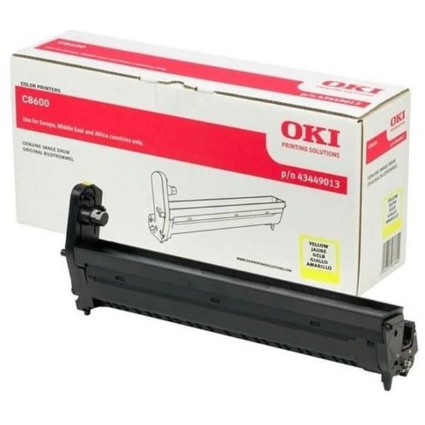 Kompatibel tonerkassett MC853/873 Gul - OKI