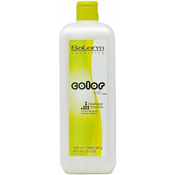 Emulsion - SALERM - Color Soft Utvecklare - 1000 ml - Unisex - Svart