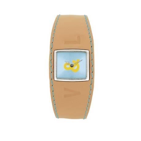 Kvinnoarmband - V & L - TEMPO VISTO & NO VISTO - Kvarts - Analog - Rostfritt stål