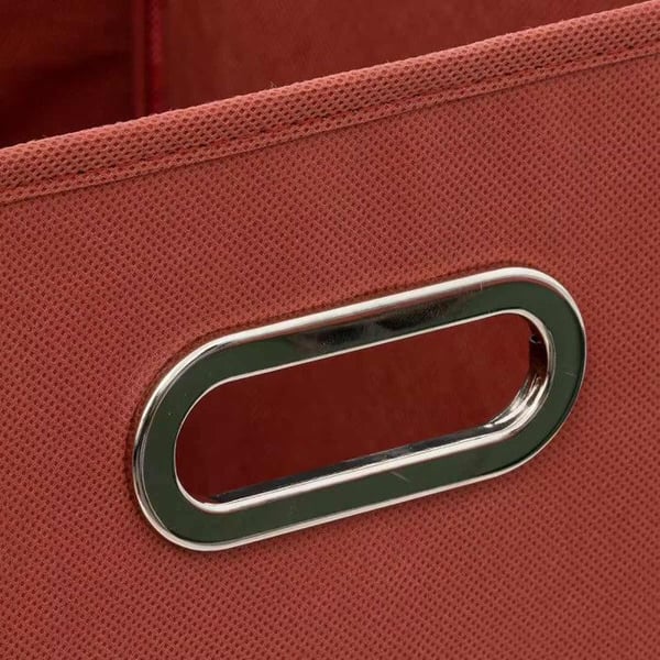 Förvaringslåda 31 x 31 x 31 cm Atmosphera - Sienna - 1 förvaringslåda