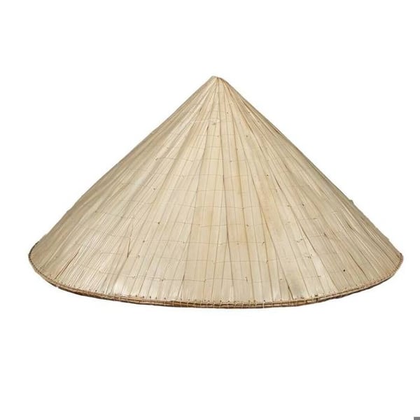 Vietnamese Halmhatt - Okänd Märke - Gul